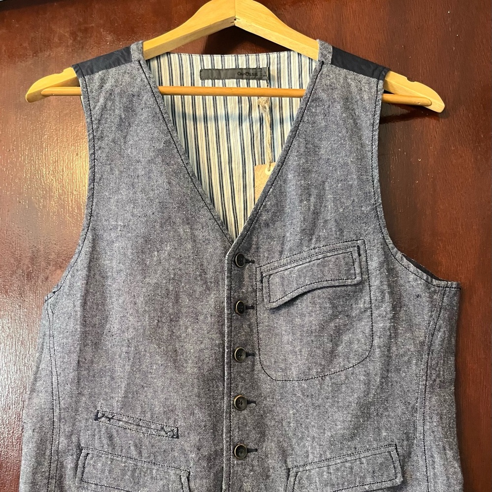 Men’s Onassis Stripe Lining Vest